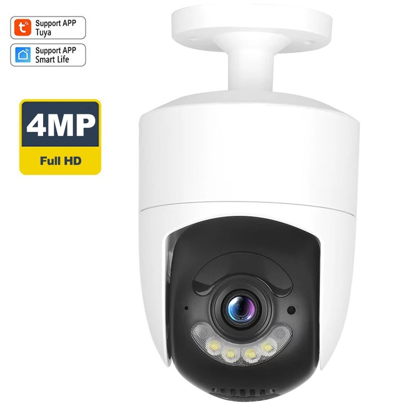 6MP Security IP Camera WiFi Mini Outdoor PTZ Smart Life Home Video Surveillance