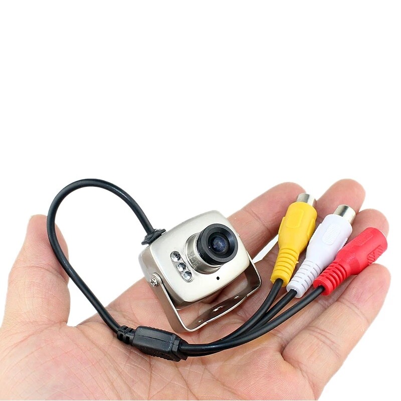 Mini 6LED 420TVL 800TVL CMOS Night Vision Digital Video CCTV Security Camera