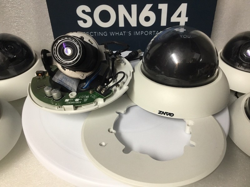 GANZ ZC-D5029NHA Security Color Camera W/ 540TVL 2.9-8.2mm Flush Mount TESTED! gallery