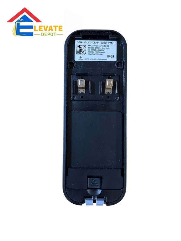 Blink Gen 2 WiFi Doorbell Camera Battery / Wired: Black BDM00300U (UNTESTED) gallery