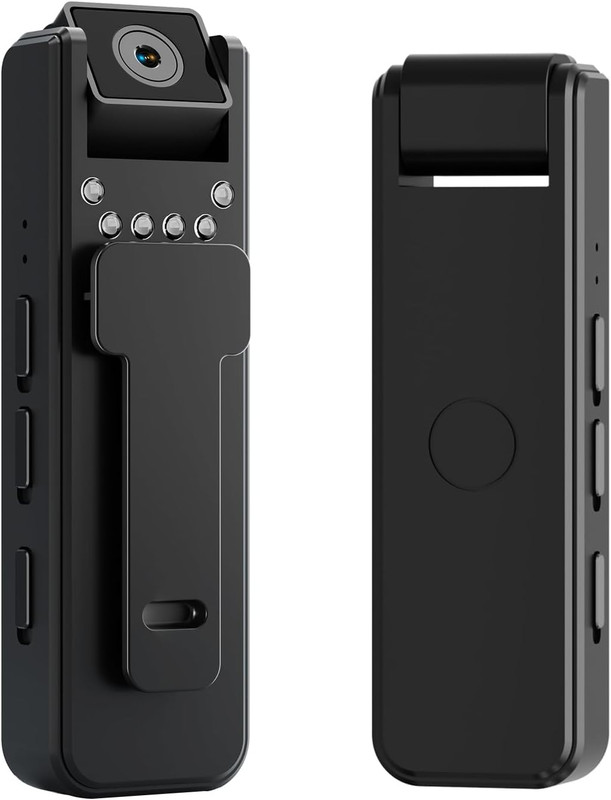 1080P Mini Body Camera with Night Vision for Home and Office Security