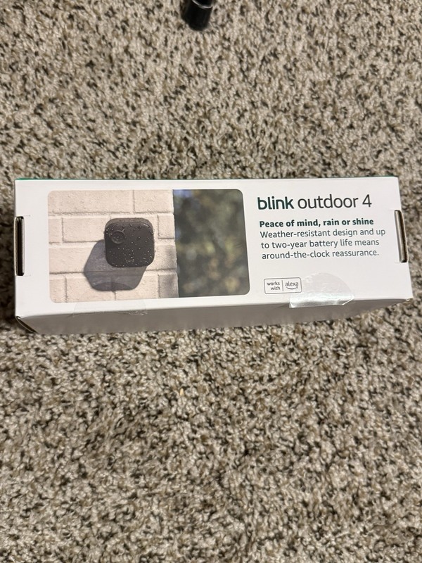 Blink Outdoor 4 Wireless 2 Camera Security System & Blink Video Doorbell Bundle gallery