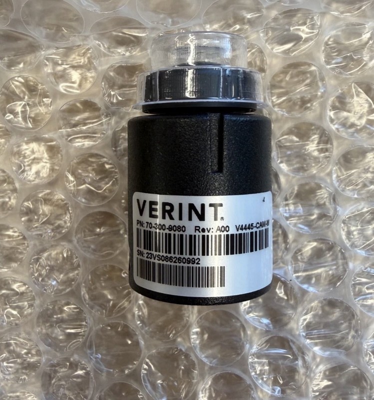 VERINT V4445-CAM-W CYLINDRICAL WIDE IP CAMERA gallery