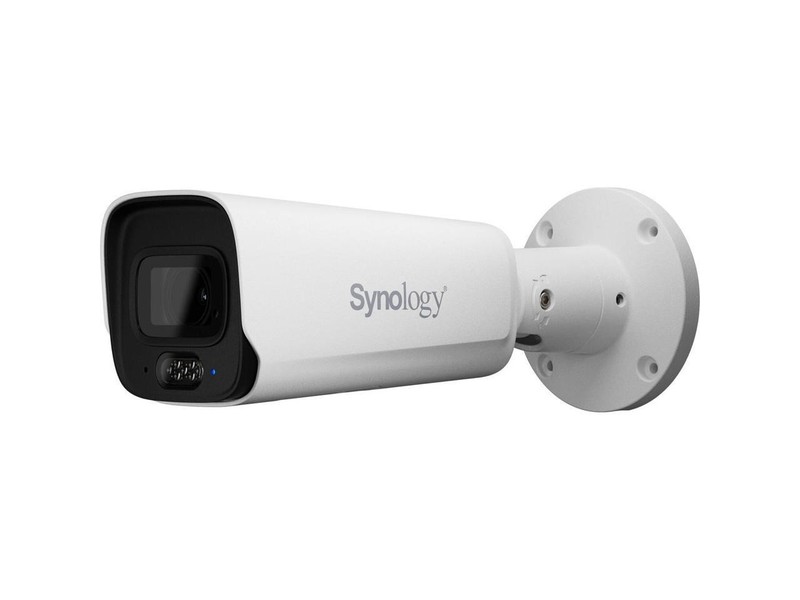 Synology BC800Z 8MP AI Outdoor Network Bullet Camera with Night Vision - White gallery