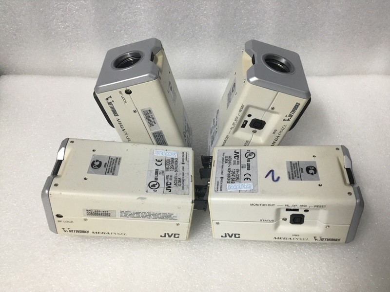 Lot 4 JVC VN-X35U Surveillance IP Network Color Cameras without Lenses 1.3MP