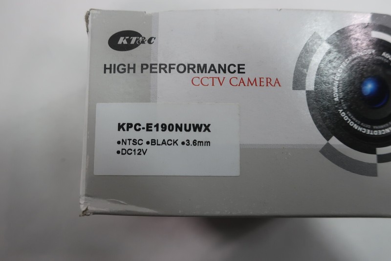 Kt&c KPC-E190NUWX Bullet Security Camera 3.6mm Black 12v-dc gallery