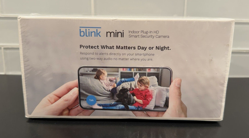 Blink Mini Indoor Plug-In HD Smart Security System 2-Pack Brand New Sealed gallery