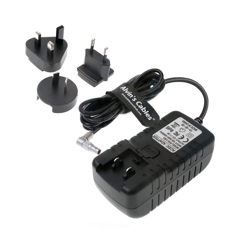 Power Cable Adapter for Hollyland RX TX Z CAM E2 Flagship Rotatable Right Ang…