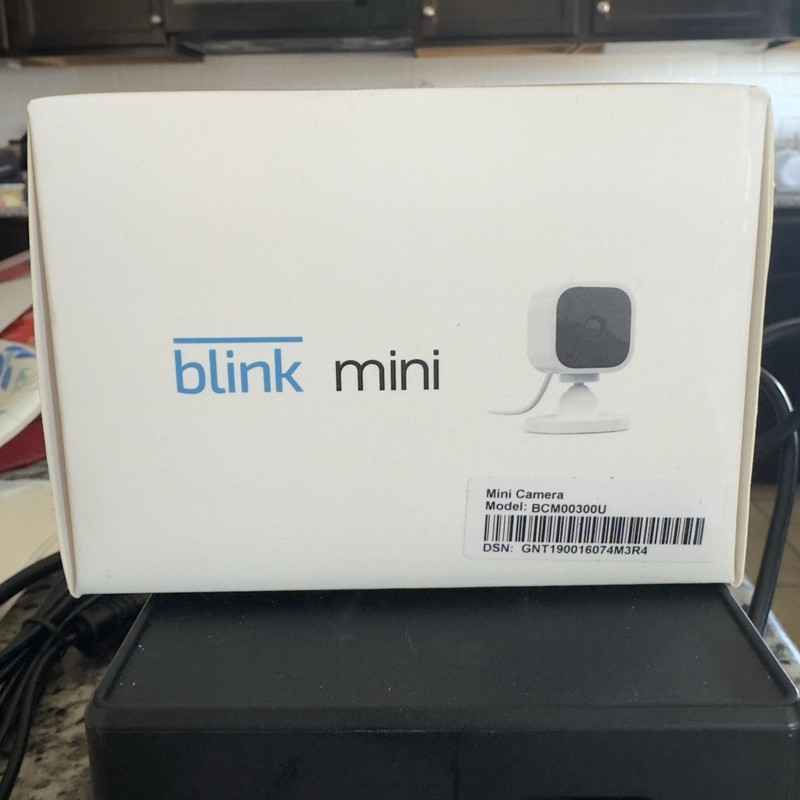 Blink Mini Indoor Plug-In Live HD Smart Security Camera (New in Box) - Lot Of 4 gallery