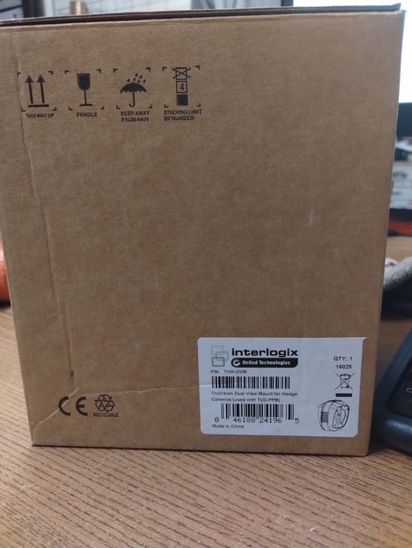 Interlogix TVW-DVM TruVision Dual View Mount for Wedge Cameras, ~!~ NEW ~!~