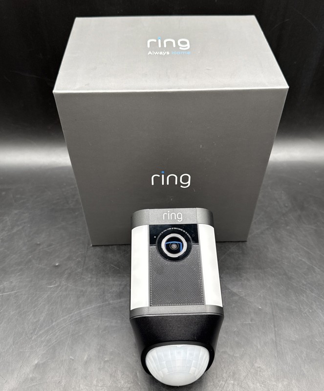 Ring Spotlight Cam Battery Security HD 2 Way Talk Outdoor Camera ONLY NO BATTERY