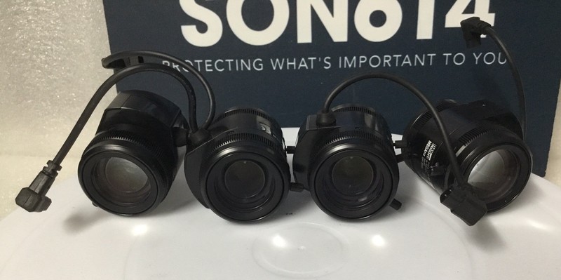LOT OF 4 BOSCH LVF-5005C-S0940 CCTV LENSES W/ 9-40mm 5MP 1/2.5” SR-IRIS TESTED! gallery