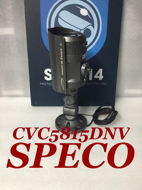 SPECO CVC5815DNV Security Color Camera W/ 2.8-12mm VF 600TVL VandalProof TESTED!