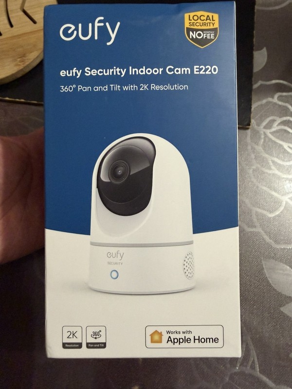 Eufy Security Indoor Cam E220 2-Cam , 2K Security Indoor Camera Pan & Tilt, P gallery