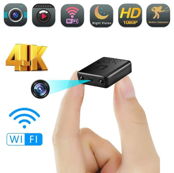 2025 Smart Mini WiFi Camera Wireless 1080P HD Night Cam wBattery Home Security