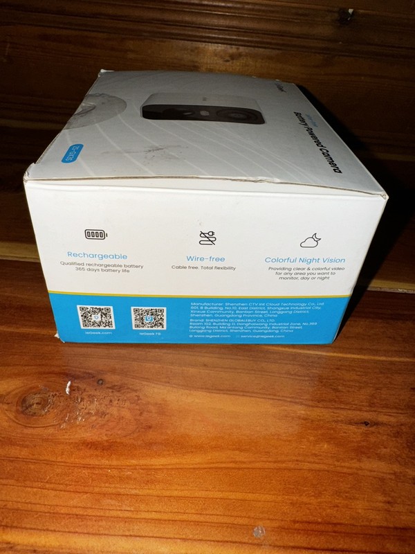 🔥ieGeek ZS-GX3S Security Camera Wireless Outdoor 2K 3MP Battery Powered WiFi🔥 gallery