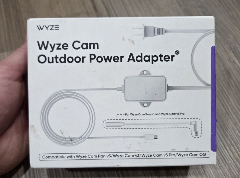 Wyze Outdoor Power Adapter for Wyze Cam v3 Brand New [Cam Sold Separately]