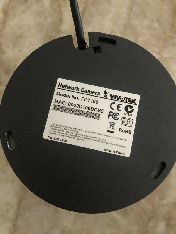 VIVOTEK FD7160 Dome Camera, Fixed Lens, 2 MP Pixels, MJPEG/MPEG-4 Video B-4 gallery