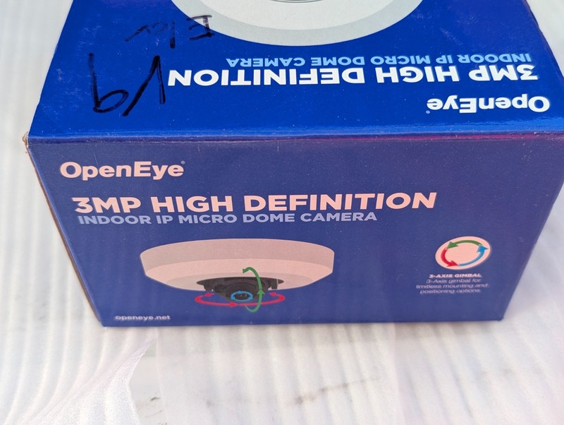 Openeye 3MP High Definition Dome