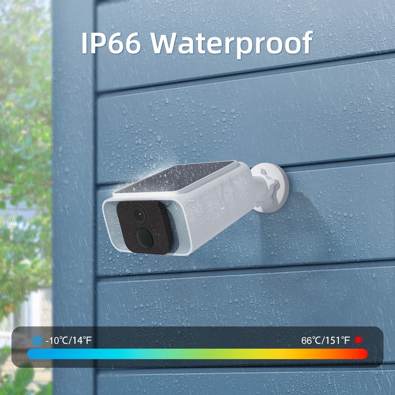 5G WiFi Security Cameras Wireless Outdoor with Integrated Solar Panel gallery