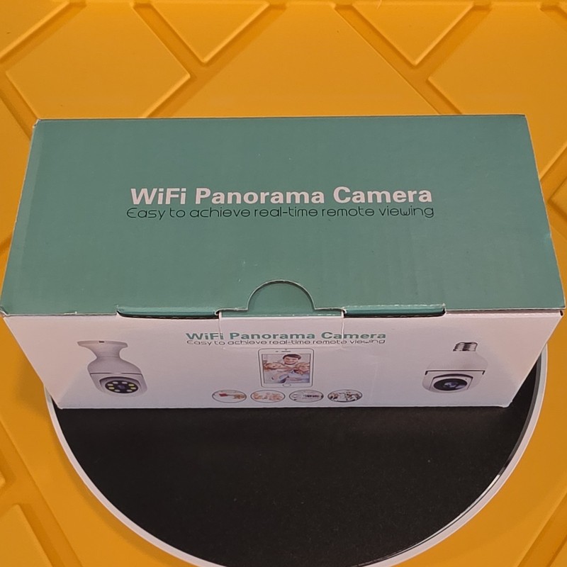WiFi Panorama Camera 360° White Bulb Camera Wi‑Fi Night Vision Two‑Way Audio gallery