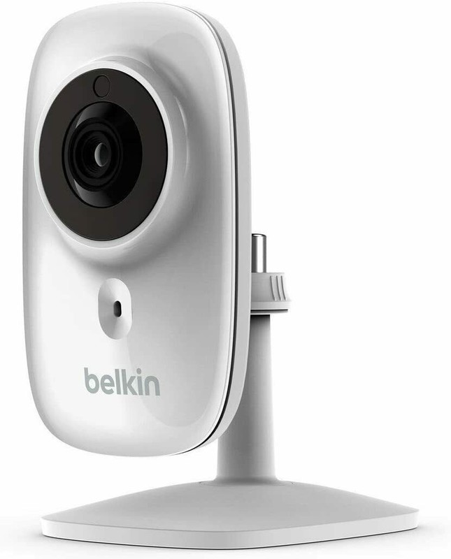 Belkin DC 5V 1A NetCam HD+ Wi-Fi Camera with Night Vision - White gallery