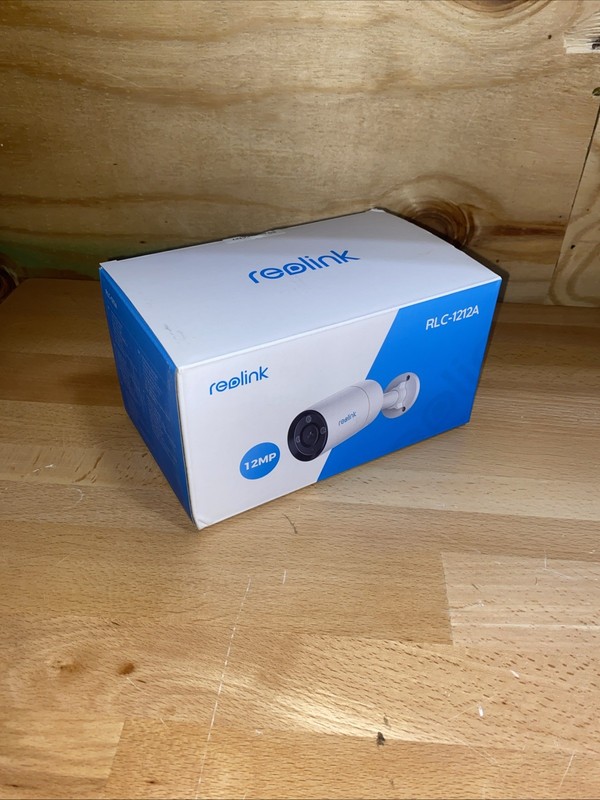 Reolink 12MP PoE Security Camera Person Vehicle Detection Two Way Audio RLC1212A