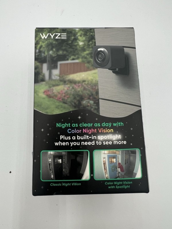 Wyze Cam v4 Indoor / Outdoor Camera (Wired) NEW Black gallery