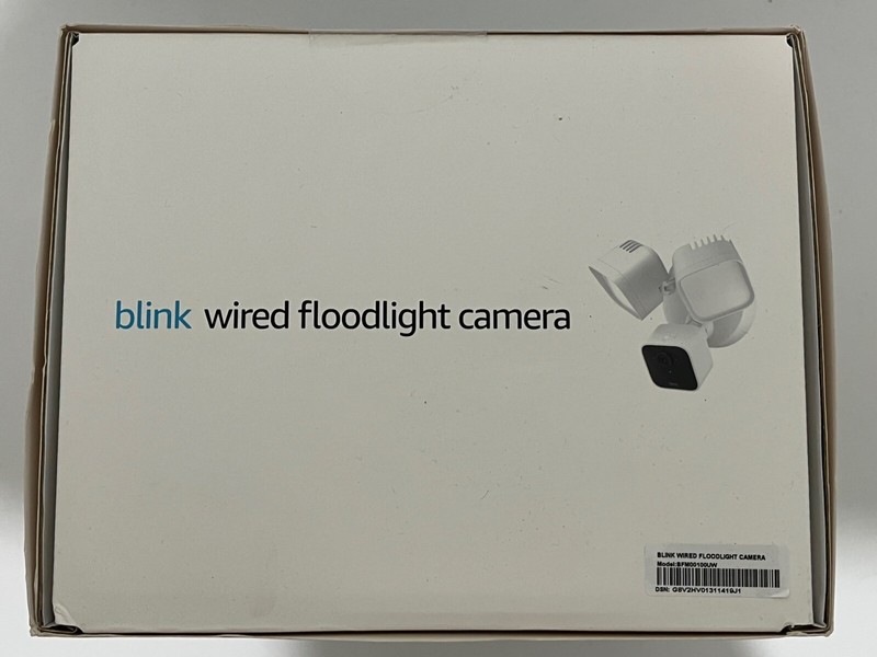 NEW In Box Blink Wired Floodlight LED Smart Security Camera- White gallery