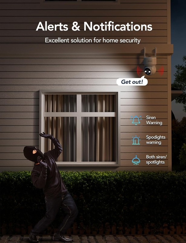 Solar Security Camera Outdoor, 360° View, WiFi, Color Night Vision gallery