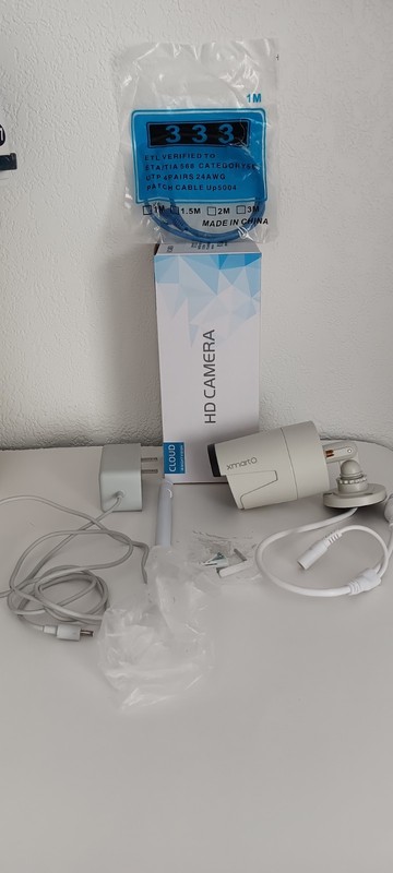 HD Camera xmarto, Model PE3021-W, Surveillance With HD, New In Open Box