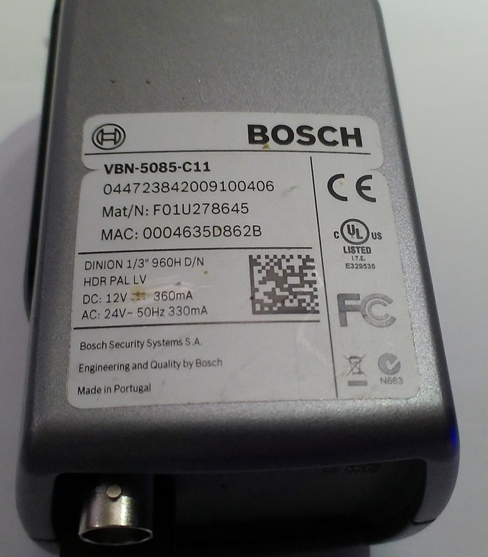Bosch VBN-5085-C11 Security Camera Indoor Box 1020 x 596 Pixels gallery