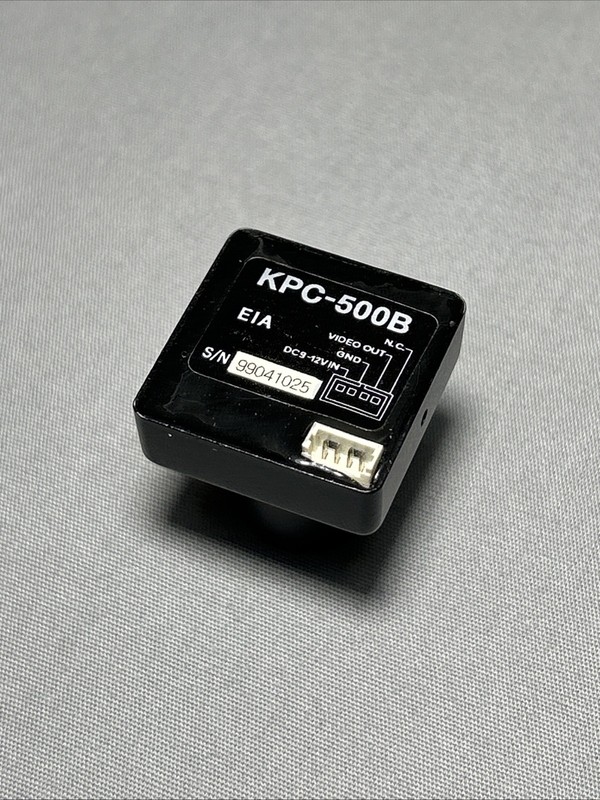 KT&C Model KPC-500B Analog CCTV CCD Miniature Surveillance Camera gallery