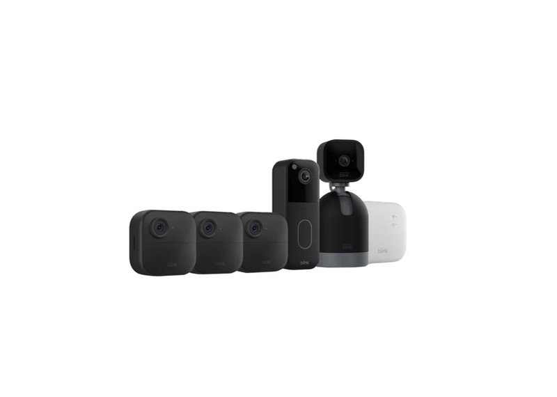 Blink Whole Home Security Camera Bundle Doorbell 3 Outdoor 4 Cams Pan Tilt XR gallery