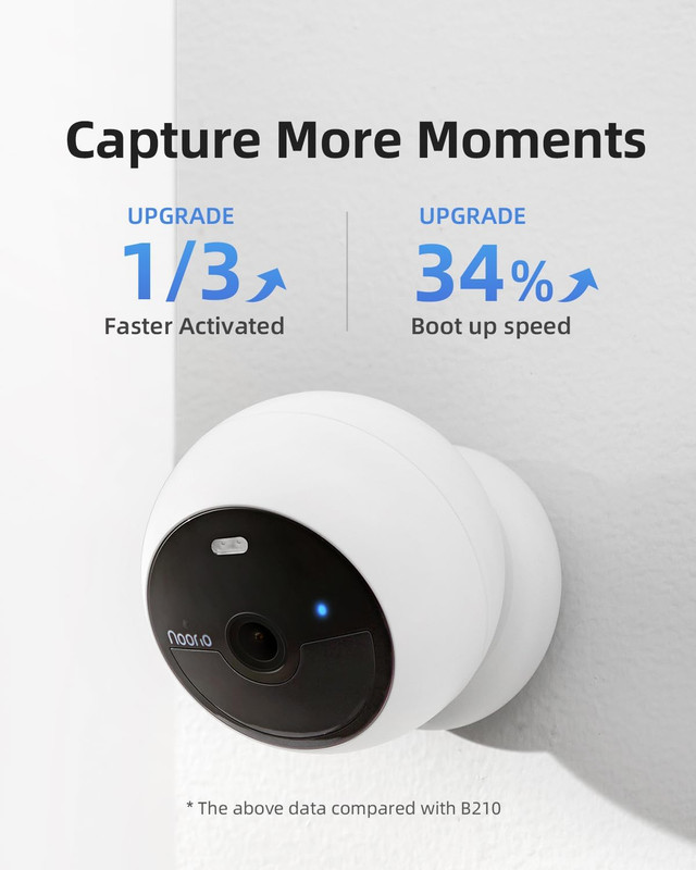 B211 2K+ Wireless Security Camera with Night Vision & Alexa Compatibility gallery
