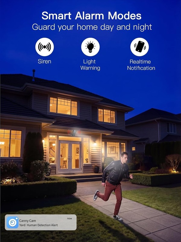 Versatile Security Camera for Indoor and Outdoor Use with Alexa Compatibility gallery