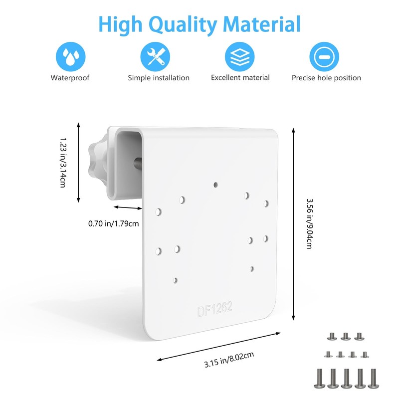 Gutter Mount Bracket Compatible with TP-Link Tapo C246D/C236/C216/C217/C113/C... gallery