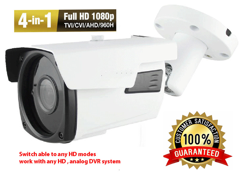 5MP 4-in-1 TVI AHD CVI 960H Bullet fit lens night vision UTC Security Camera 9 gallery