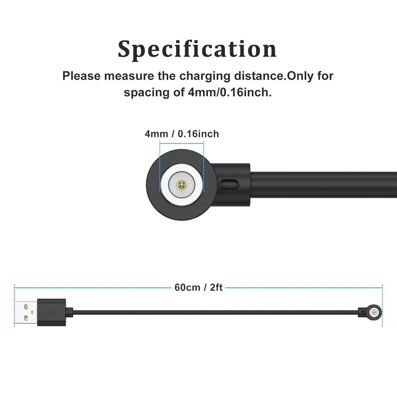 Smart Ring Charger Cable Compatible R02 R09 R18 R03 R06 R08 R10 R11 Ring gallery