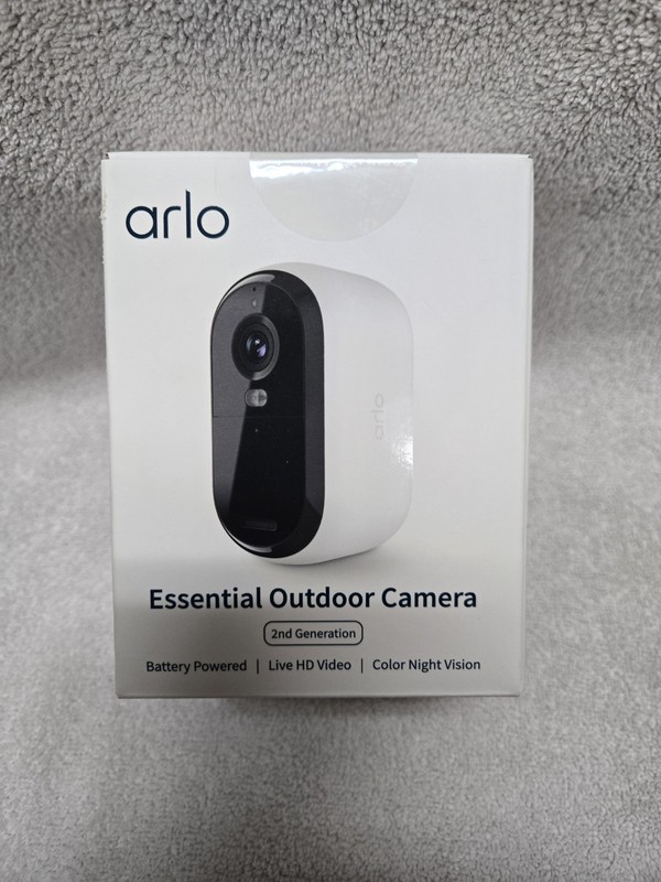 ARLO Essential Outdoor Camera 2nd Gen w/ Color Night Vision 130°