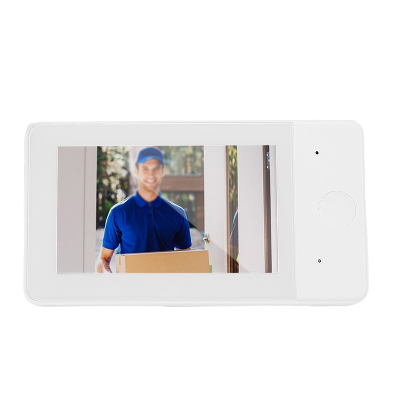 Wireless Doorbell Camera 4.3 Inch Display Rechargeable Battery For Home BRNZ gallery