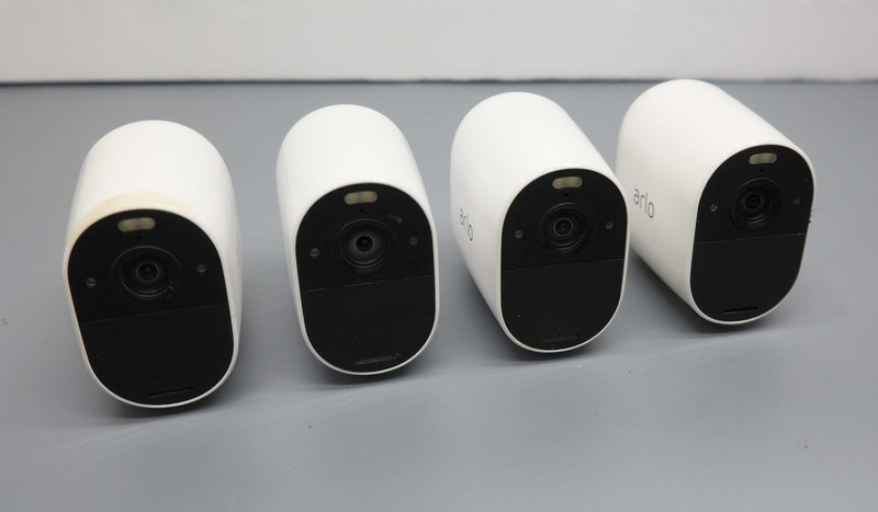 Arlo Essential Spotlight Wireless 1080p Cameras White 4-Pack