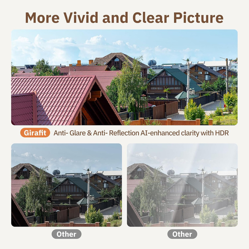 3MP 2K Window Camera,2.4Ghz & 5Ghz Wifi Indoor Cameras for Home Security with Ch gallery