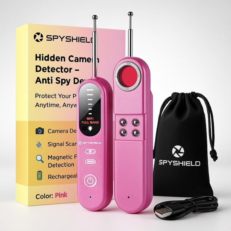 Hidden Camera Detector & RF Bug Detector – Anti-Spy Wireless Signal Scanner f…