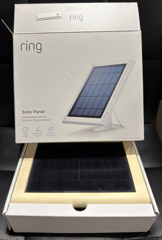 Ring Solar Panel (Compatible with Spotlight & Stick Up Cam Battery) gallery