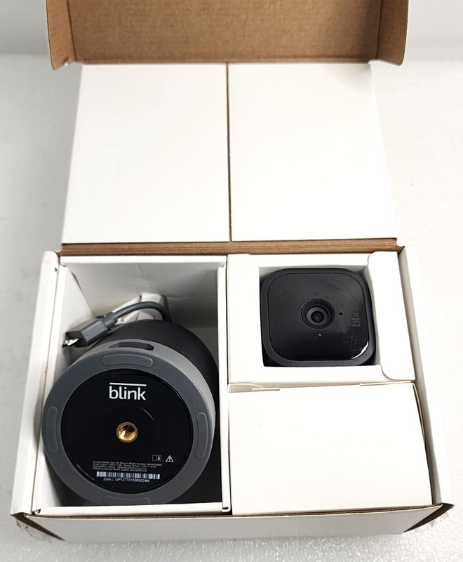 Blink Mini Pan-Tilt Rotating Indoor Plug-in Smart Security Camera, Open Box gallery