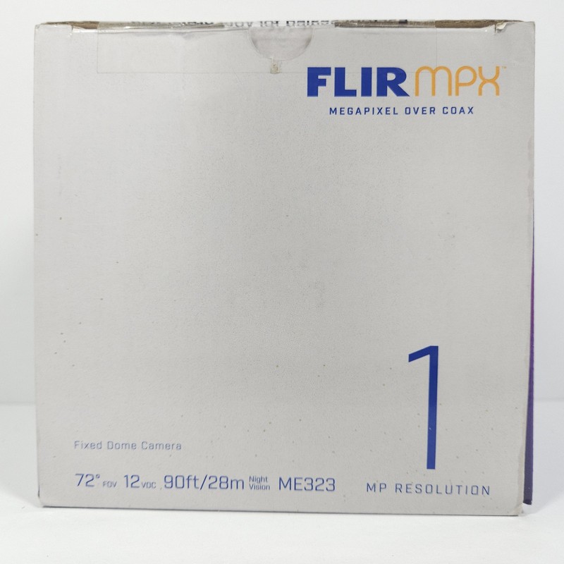 FLIR MPX 1MP HD HDCVI 720p Fixed Dome Camera ME323 3.6mm IP66 CVI gallery
