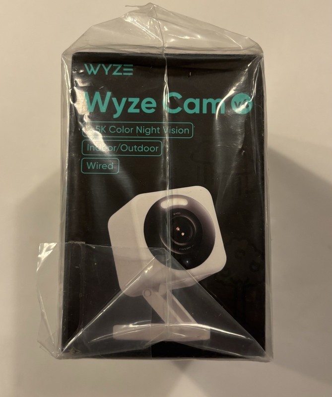WYZE Cam v4 2.5K HD Wired Home Security Camera 2 pack