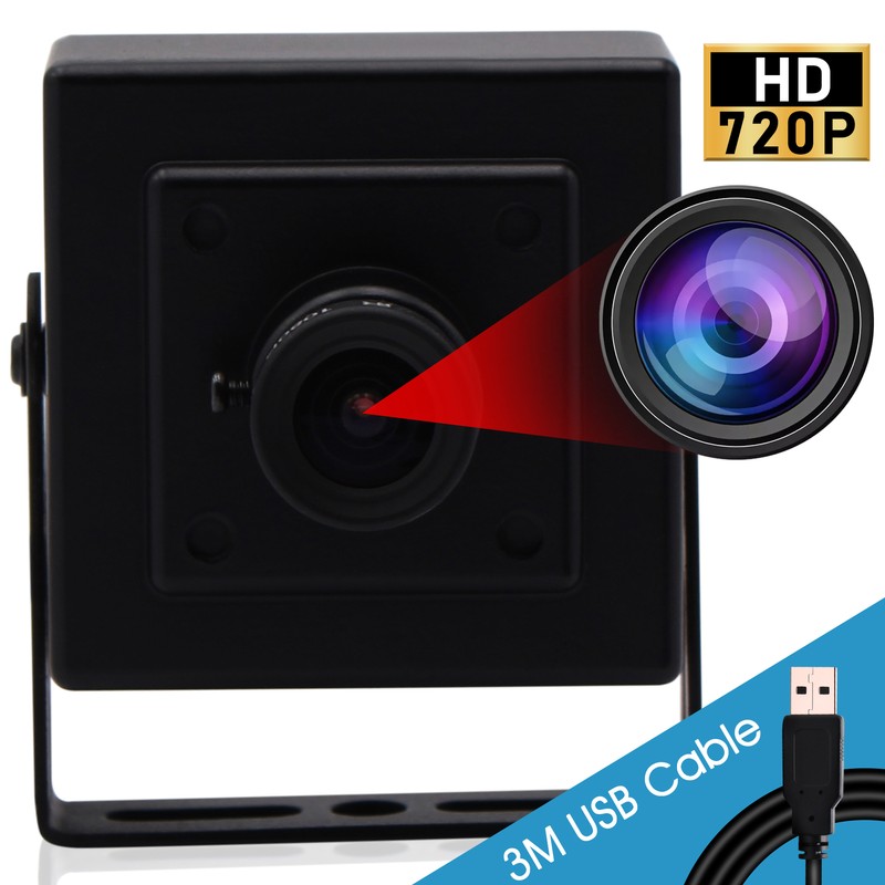 Mini Box Webcam For Android Windows Linux 1MP USB Camera 720P HD Web Camera UVC