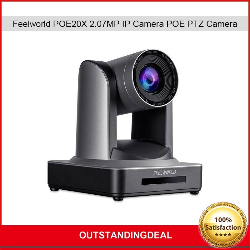 Feelworld POE20X 2.07MP IP Camera POE PTZ Camera 20X Zoom 1080P 60FPS ot25